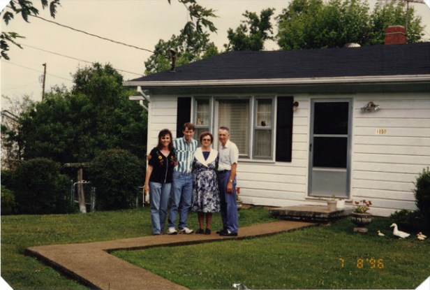Kim, Grandparents and me