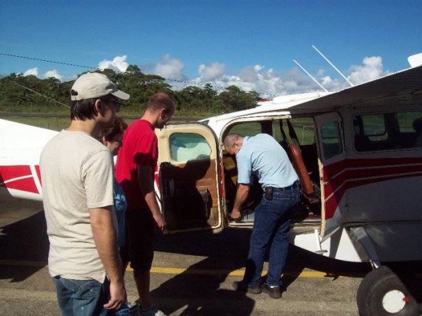 Getting ready to take our ride from Shell to "Terminal City."
