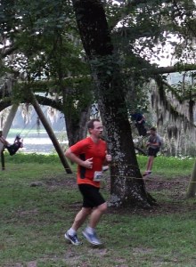 running to the finish line